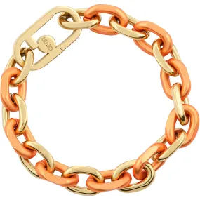 Bracciale Donna Acciaio Funny Colors Gold Arancione Liu Jo Luxury