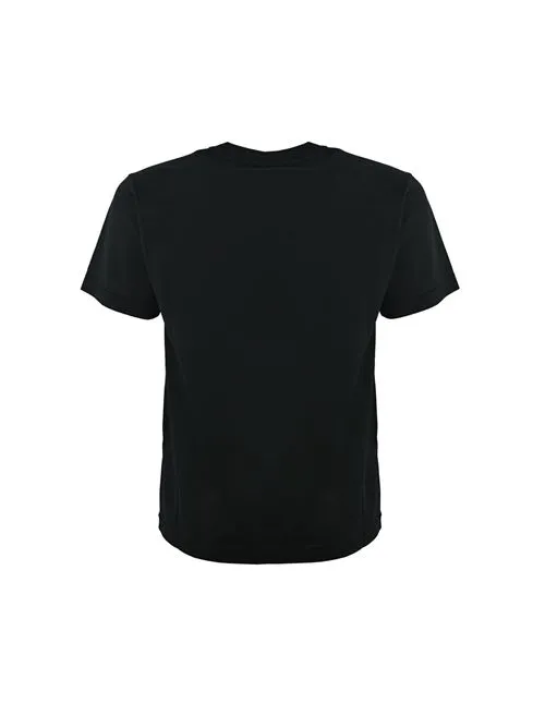 STONE ISLAND     T-shirt con logo black